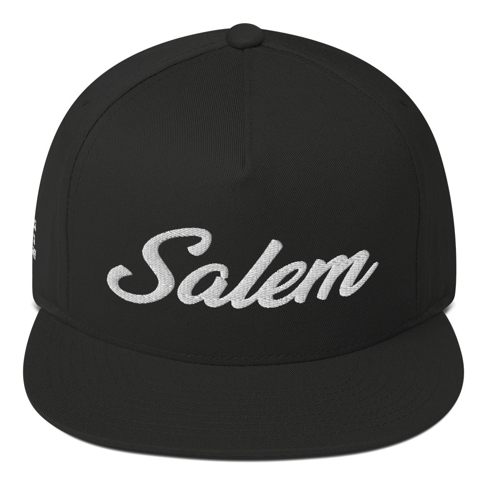 Classic "Salem" Flat Bill Cap