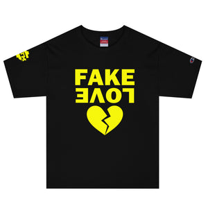 "Fake Love" Men's Champion Collab T-Shirt