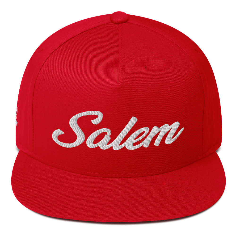 Classic "Salem" Flat Bill Cap